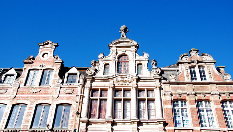 Houses on the Old Market in Leuven