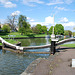 Another view of the lock in Cambridge