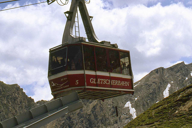 Gletscherbahn- Cable-car to the Kitzsteinhorn Glacier