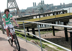 Cycling along the Thames Path is also popular