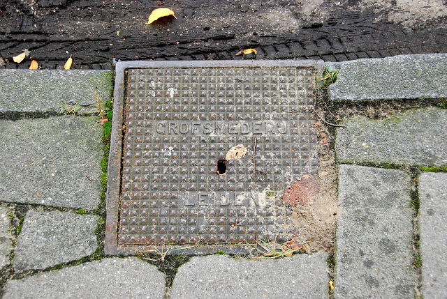 More drain covers: Grofsmederij Leiden