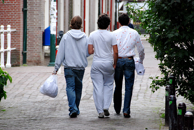 Street fashion for the young male