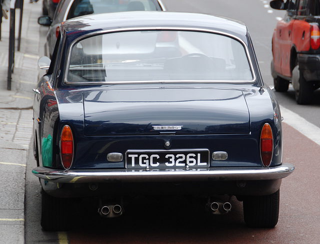 1973 Bristol 411 rear view