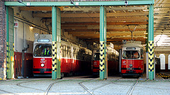 Tram shed