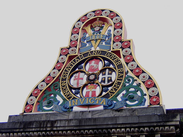 London, Chatham and Dover Railway Sign