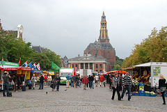 Market in Groningen