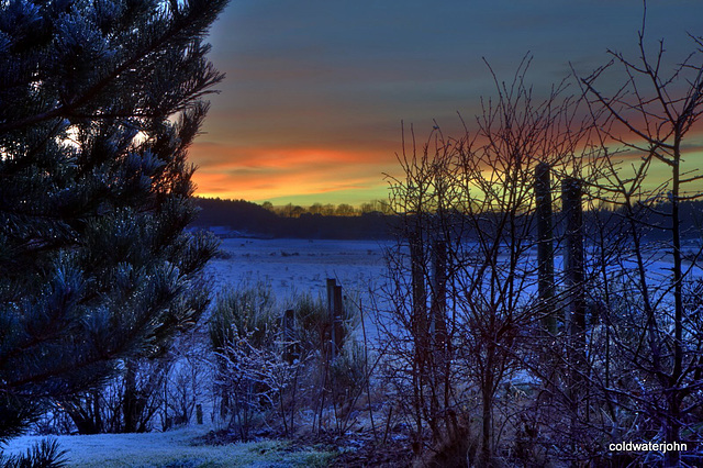 Last of a short winter day
