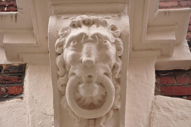 Details of the gate on the Langebrug (Long Bridge) to the former Tripe Market