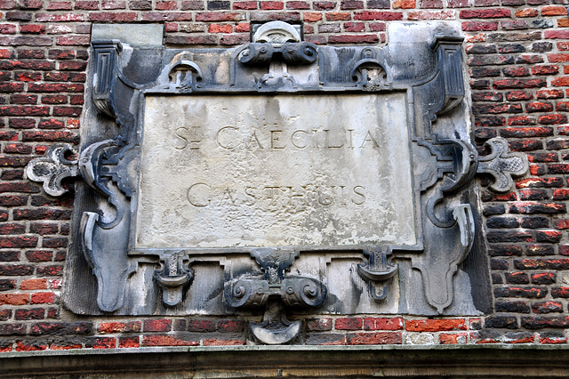 Entrance of the old St. Caecilia Hospital