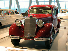 In the Mercedes-Museum: 170 D