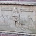 Gable stone on the Blauwpoortbrug (Blue Gate's Bridge)