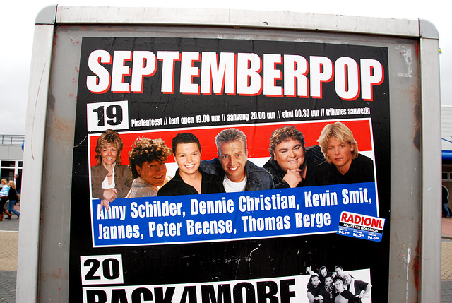 Harlingen: ad for Septemberpop