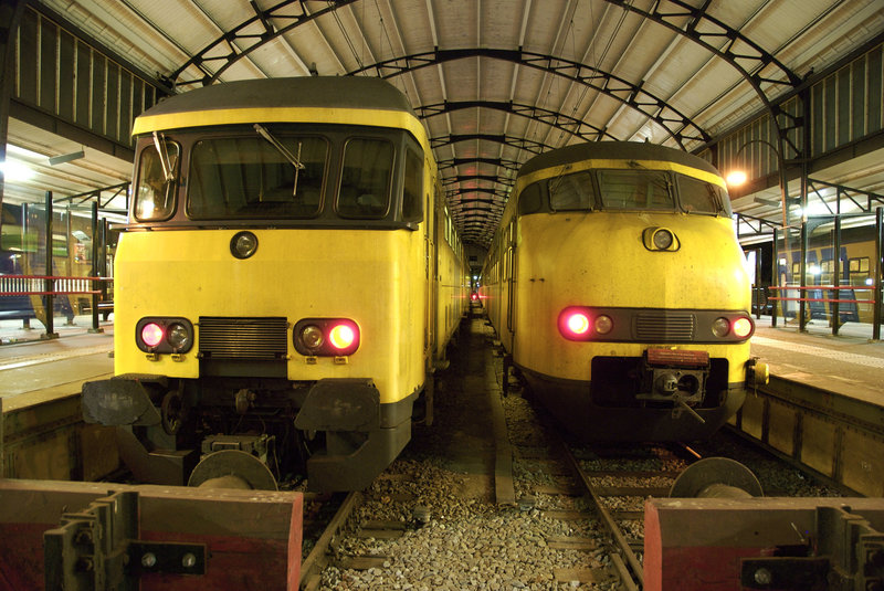 Today was a train day: trains at Haarlem Station