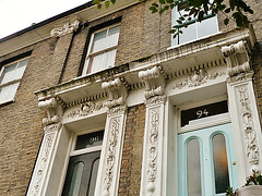hackney stucco, london