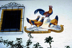 A Colourful Wall in Kaprun