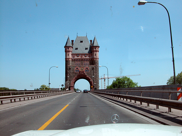 Driving out of Worms (Germany)