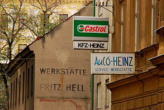 Fritz Hell's garage