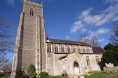 bressingham church,  norfolk