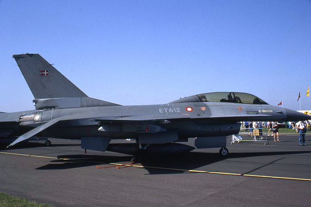 F-16B fighting Falcon ET-612 (Royal Danish Air Force)