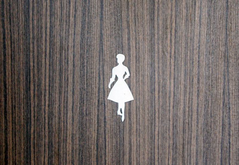 Bathroom for 1950s ladies