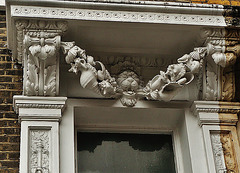 hackney stucco, london