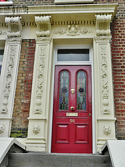 hackney stucco, london
