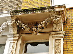 hackney stucco, london