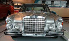 In the Mercedes Museum: Mercedes-Benz 300 SEL 6.3