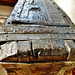 hopton church, suffolk, dug-out chest, c14? with ironwork of c16?