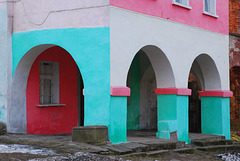 Coloured arches