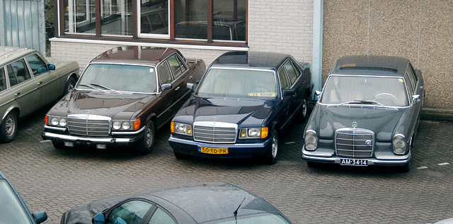 Some Mercedes-Benzes S-class