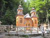 Die Russische Kapelle an der Straße zum Vršič-Pass