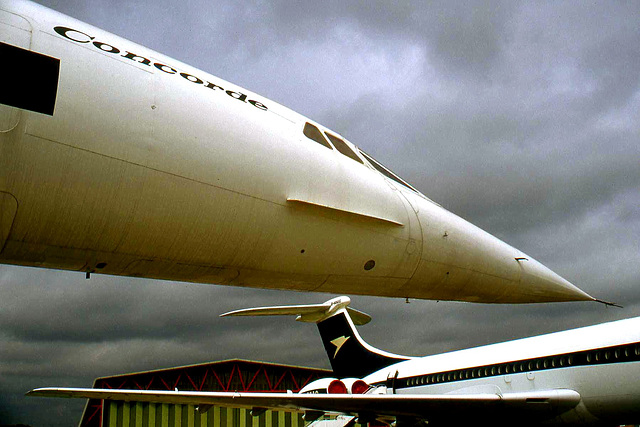 Concorde Nose over Super VC10