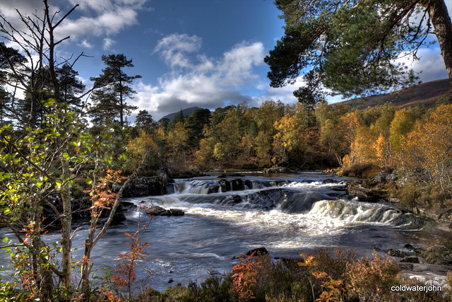 Autumn in Glen Affric - HDR