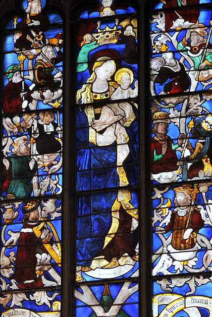 Arbre de Jessé - Vitrail de la Cathédrale d'Evreux