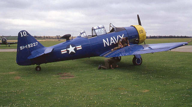 North American T-6 Texan 51-15227/ G-BKRA