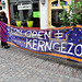dies natalis of Leiden University: protest against a proposed move of the Kern Library
