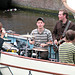Making music in a boat - detail