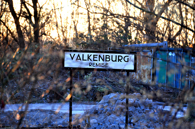 Signs: Station Valkenburg Remise