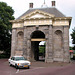 My Benz before the Enkhuizen city gate