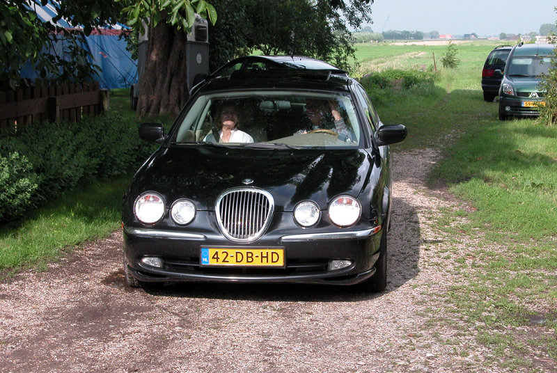 My uncle's Jag
