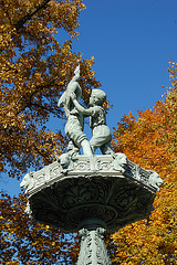 Eckhart Public Library Fountain