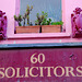 60 solicitors and two pink dragons