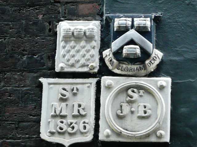 college st. property marks and parish boundary marks, london