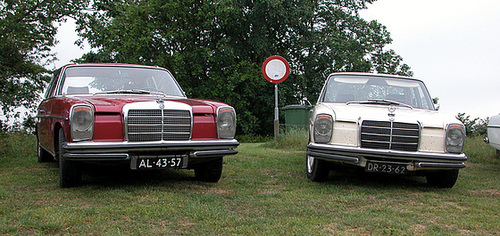 Two Mercedes-Benz 250