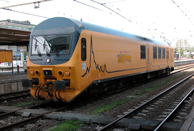 Measuring train in the Netherlands