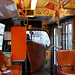 Interior on an old tram