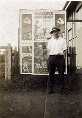 Charles Earp in Gympie, Australia. Early 1930s.