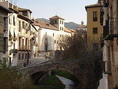 Granada- Via Darro and Darro River