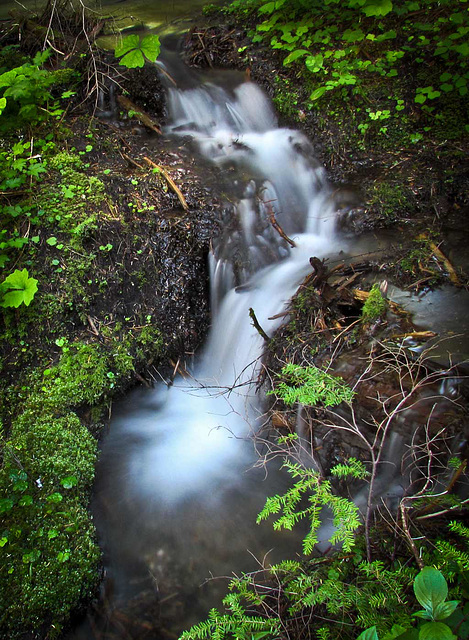 Cascading Waterfall